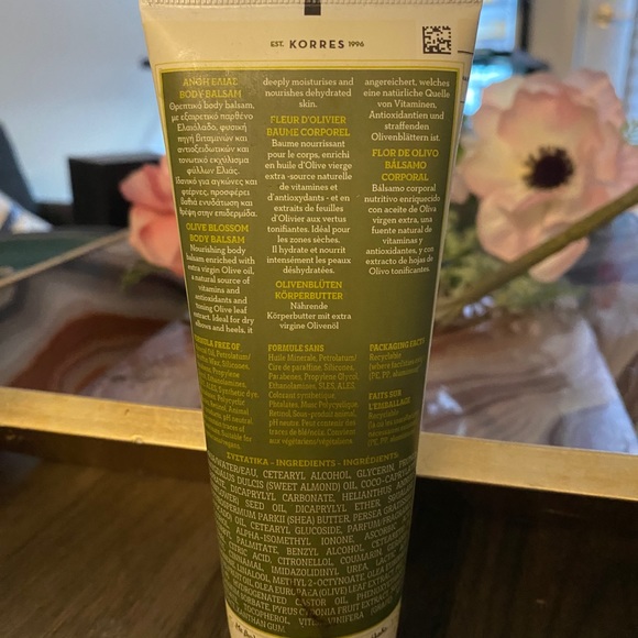 KORRES Pure Greek Olive Oil Blossom Shower Gel and Body lotion (250 mL, 125 mL) - Picture 6 of 7